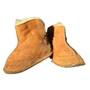 UGG - Boo Booties- NEW Suede& Shearling lined